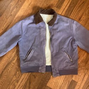 Brandy Melville Bomber Jacket - Sherpa Fleece lined
